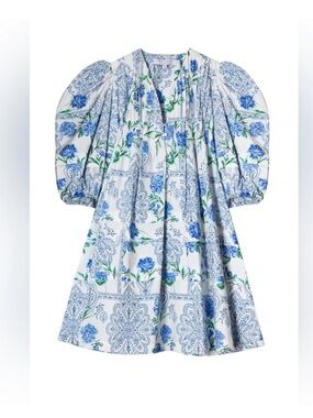 Hunter Bell Blue Jenkins Dress